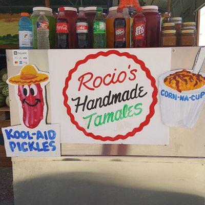 Rocio'shandmadetamles #Dallas Texas #Downtown # Kool-Aid pickles