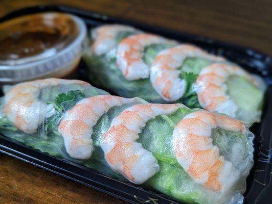 April 28, 2024; Summer Rolls ($6.75).