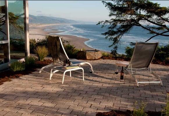 Patio view of Pacific Ocean