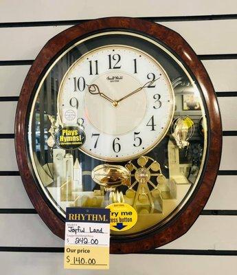 Rythem clock up 40% off new line of clock and sales end soon