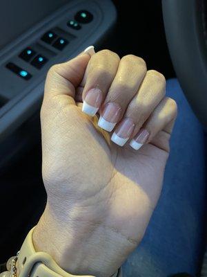 Ugly French tips