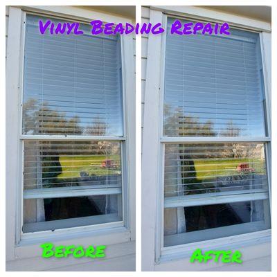 Vinyl Beading Repair