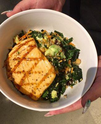 Protein bowl (with steelhead)