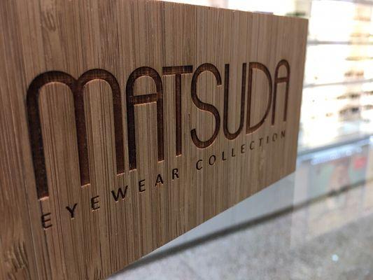 We carry premium and unique designer fashion frames like Matsuda