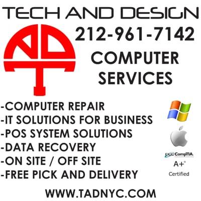 Tech and Design , computer repair