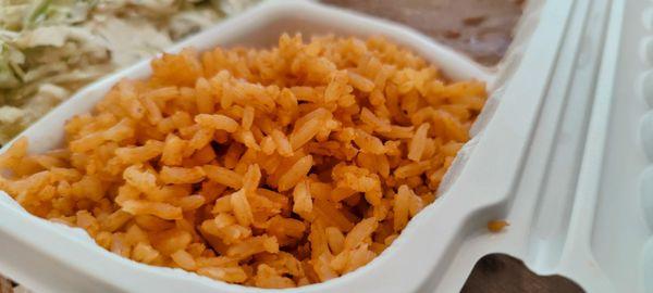 Beautifully cooked rice...