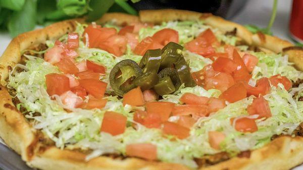 Mexican Taco Pizza