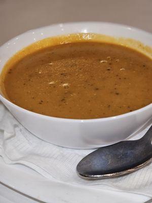 Red lentil soup