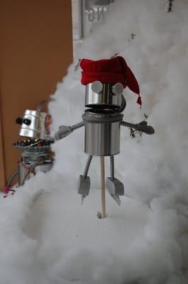 Babybot, also from the Winter Wonderland display.