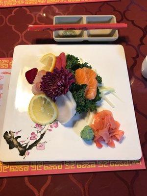 Sashimi appetizer