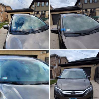 2019 Honda Odyssey windshield replacement