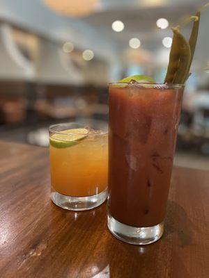 Bloody Mary and Bumbu Punch