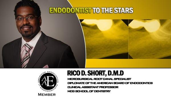 Dr Rico Short / Board Certified Root Canal Specialist