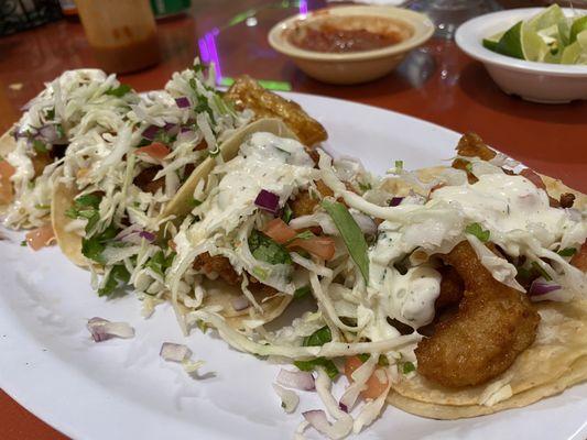 Fish Tacos *Note: $1.25 on Tuesdays!