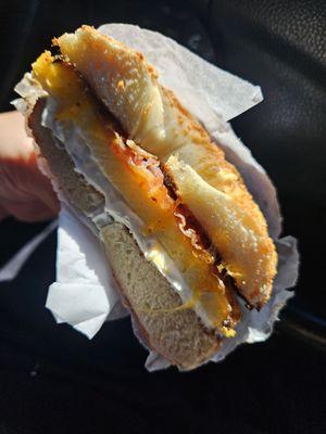 Bacon, egg and cheese