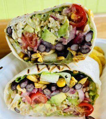 Check out our Vegan Burrito!