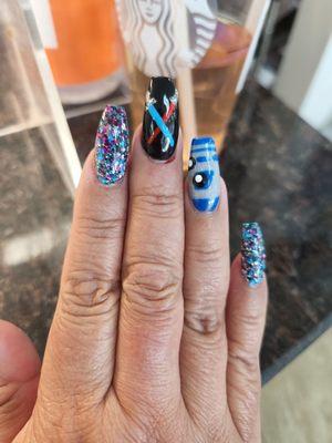 Star Wars Celebration Nails 2022