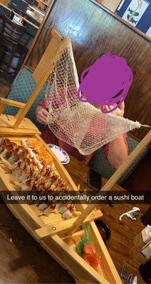 Sushi boat!!