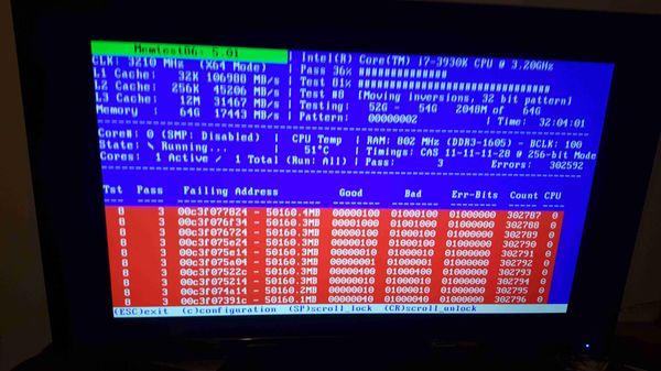 a more thorough memtest test.