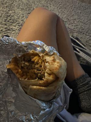 Regular burrito