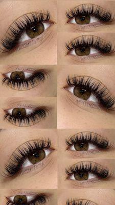 Wet set natural Eyelash extensions by Nicole (must make appointment)