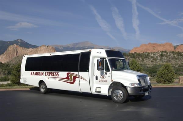 Ramblin Express is a locally owned passenger ground transportation company that has been providing service since 1993