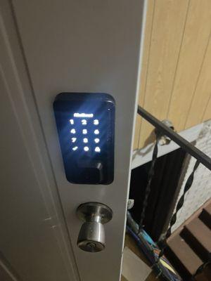 New smart Bluetooth, WiFi  deadbolt.