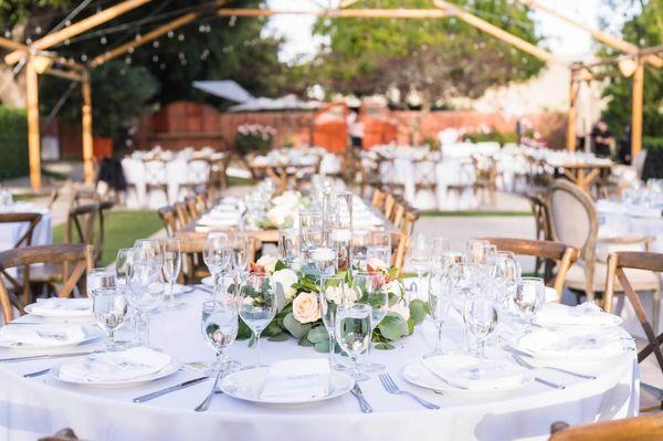 Wedding at Maravilla Gardens  Round table