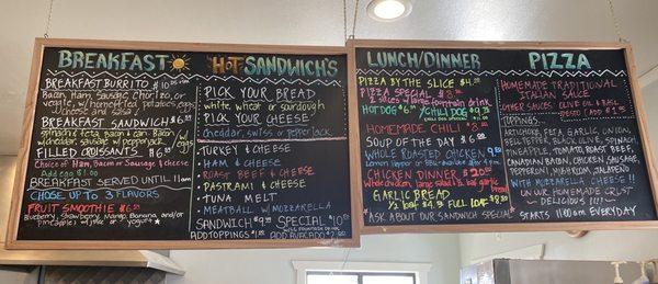 Menu Board