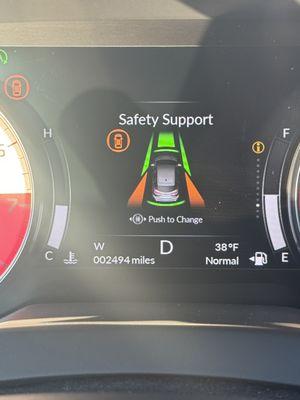 safety features on a new SUV just stopped working