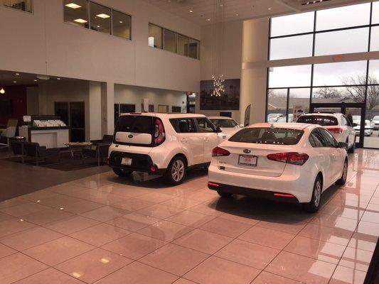 Inside our state-of-the-art showroom