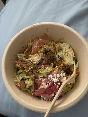 My Order #BA3DB 1 Greens + Grains Bowl Braised Lamb ($4.12)