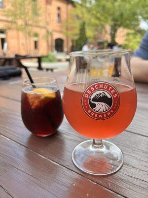 Fall Sangria & Blueberry Lemonade Cider