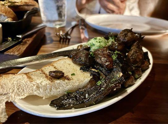 Sautéed Local Mushrooms