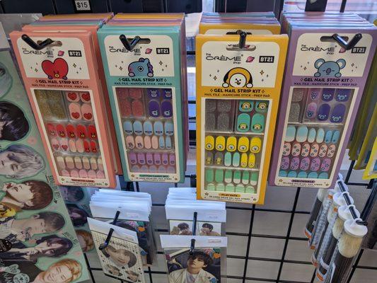 BT21 Gel Nails Stamp Kit