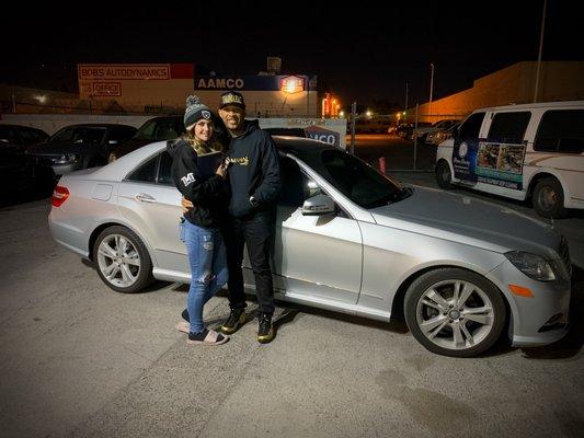 Ashley and Terryl purchased this beautiful #mercedesbenz #e350 and said "the salesperson was great, very polite, and helping!!!