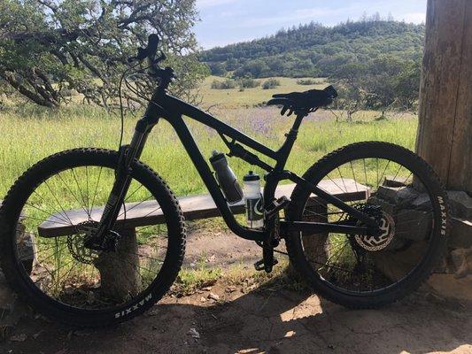 First ride post tune up at Annadel Trione State Park. Simply Awesome! Thank you Echelon!