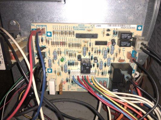 Control board change out