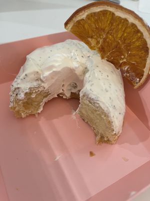 Earl Grey Ring Donut