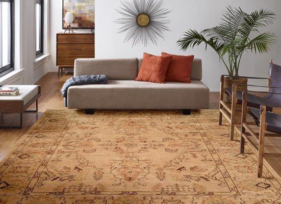 Neutral Rugs are easy to work with