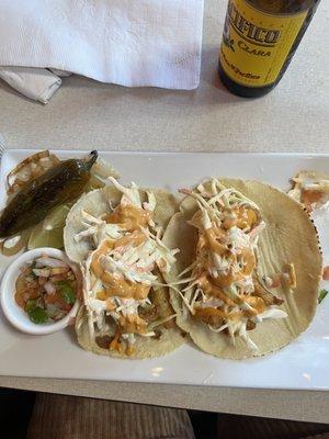 Pescado tacos