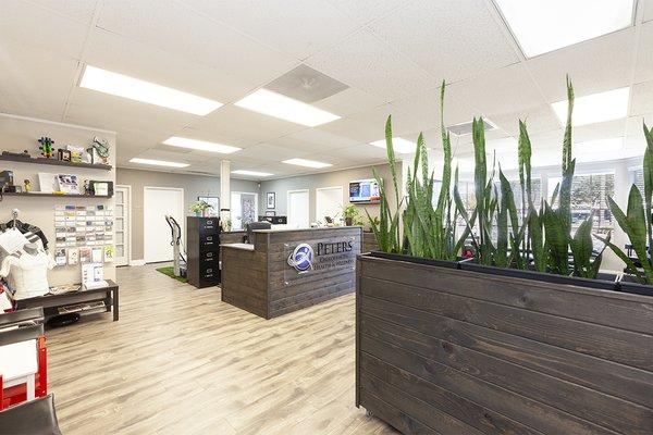 Entering new office-Peter's Chiropractic-