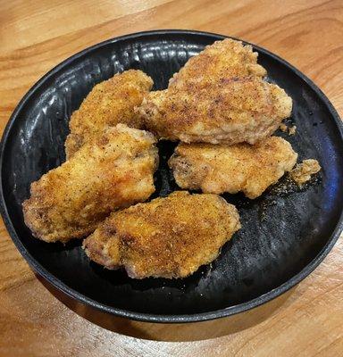 Asian Cajun rub wings