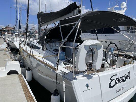 Marina Sailing fleet boats.