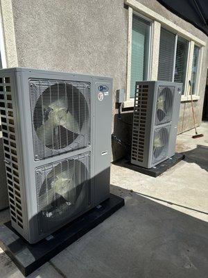 2 new AC units