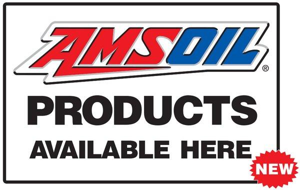 Amsoil products now available here.