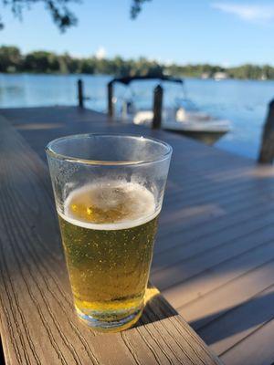 Beer on the waterfront!