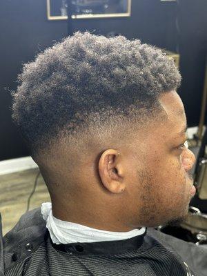 Mid high fade