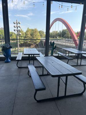 Patio overlooking Vitruvian Park!