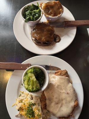 The "King Solomon" & chicken fried steak